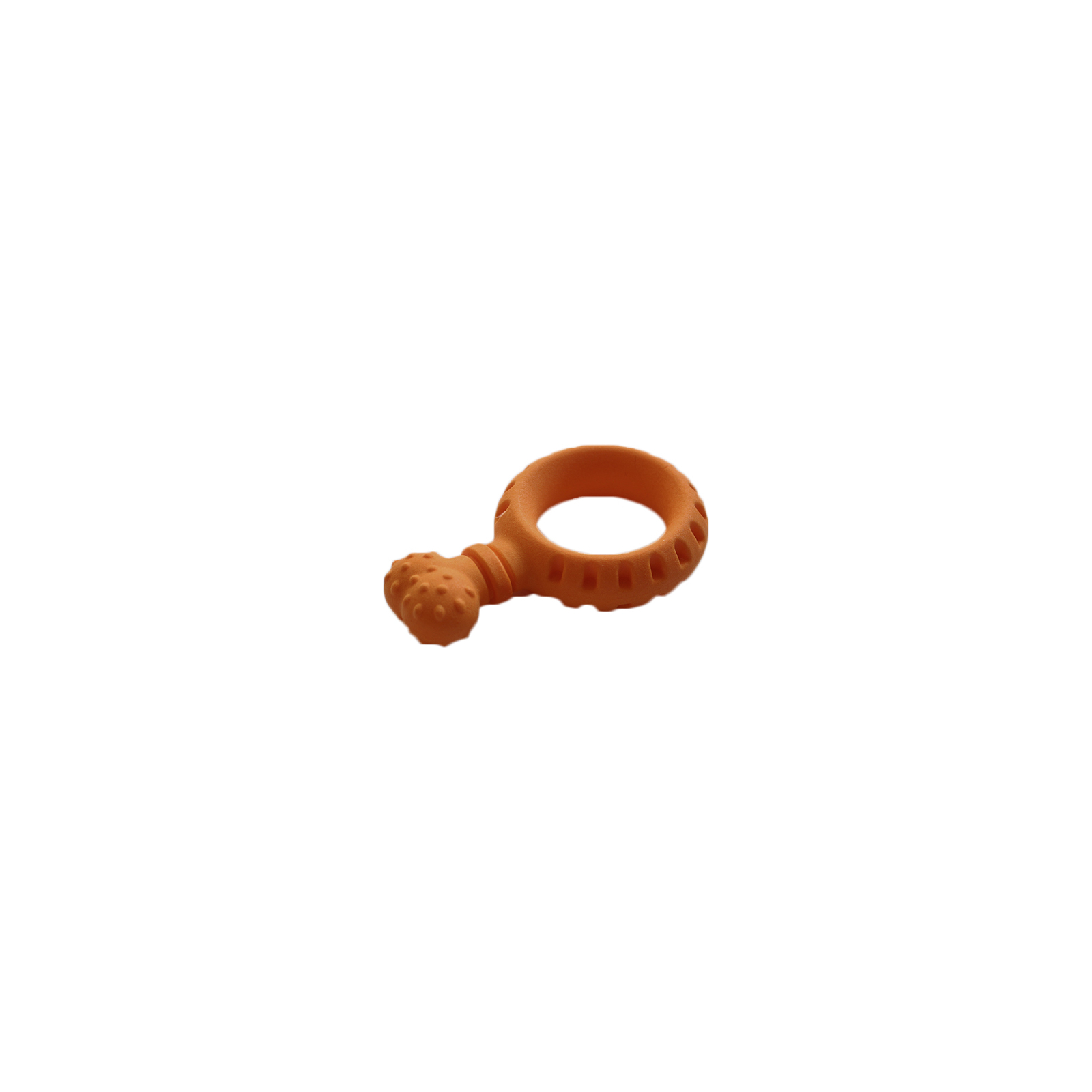 Іграшка для собак AnimAll GrizZzly кулон 14х9х2.95 см (жовтогарячий) (6914068019598)