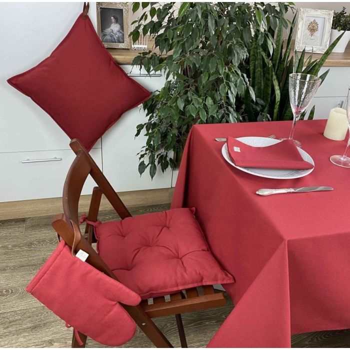 Скатерть Прованс Бордо 145х145 (4823093430075) изображение 3