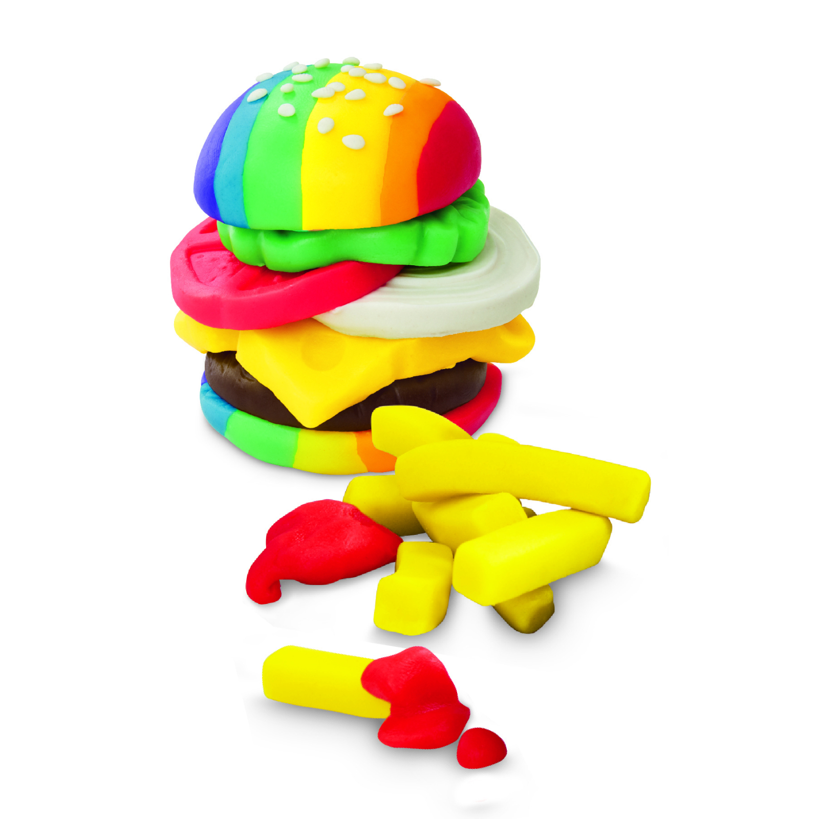 Набір для творчості Hasbro Play-Doh Забавні закуски з пластиліном (E5112) зображення 5
