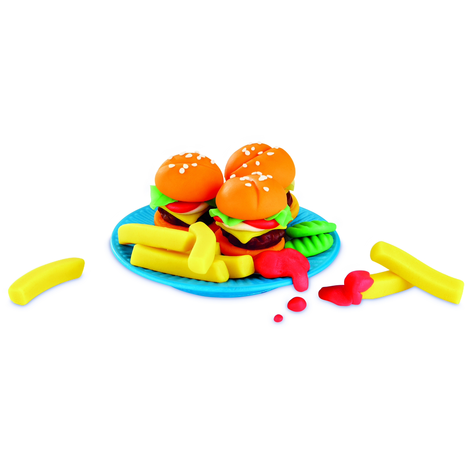 Набір для творчості Hasbro Play-Doh Забавні закуски з пластиліном (E5112) зображення 6