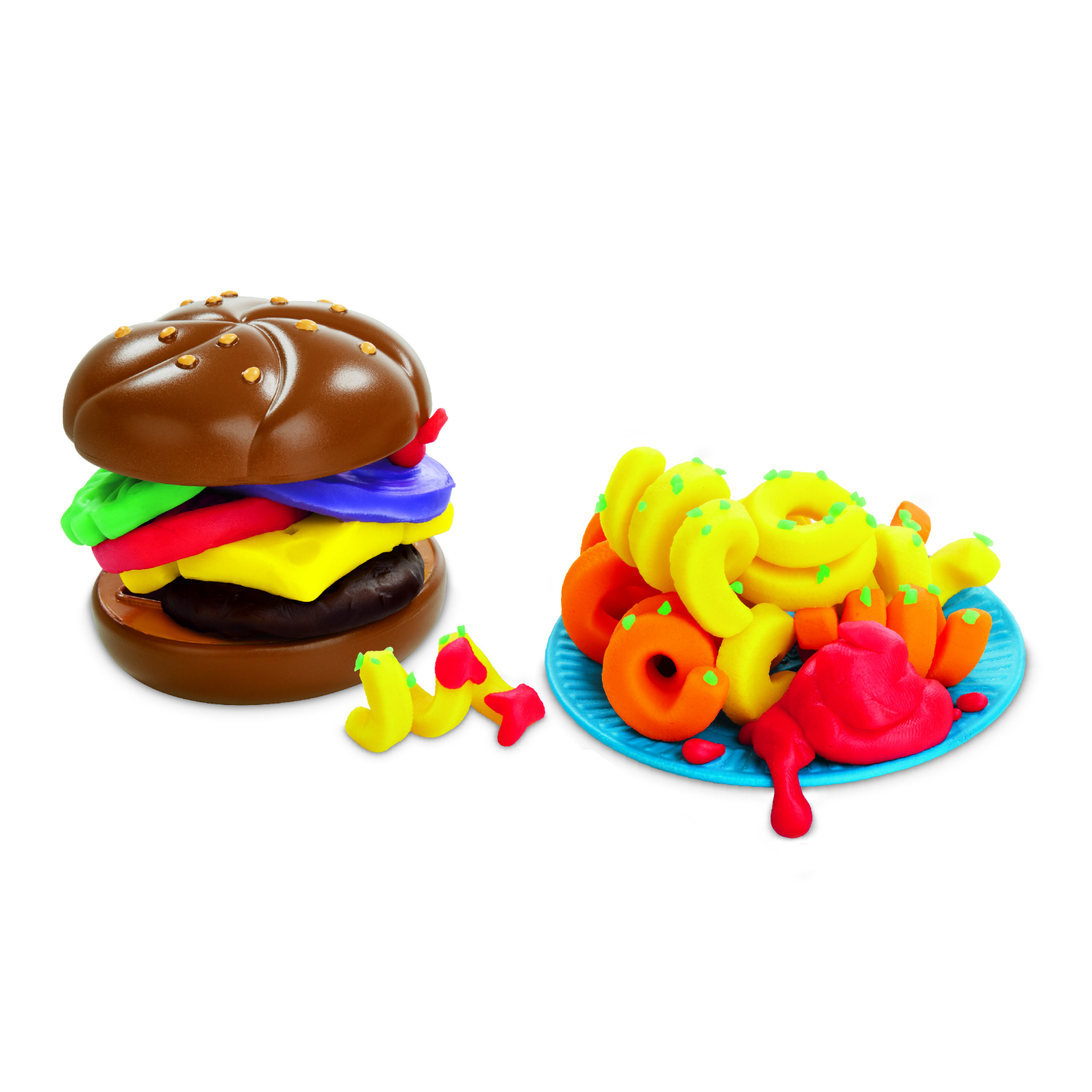 Набір для творчості Hasbro Play-Doh Забавні закуски з пластиліном (E5112) зображення 7