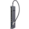 Концентратор Cablexpert USB-C 9-in-1 (USB-hub + HDMI/VGA/PD/CR/LAN/3.5mm) (A-CM-COMBO9-02) зображення 2