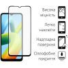 Стекло защитное Dengos Full Glue Xiaomi Redmi A1 black frame (TGFG-232) изображение 2