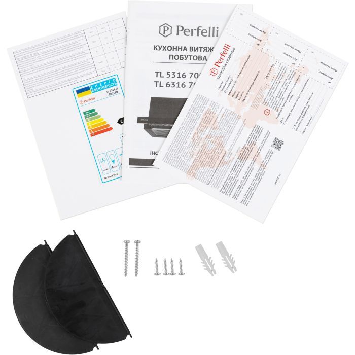 Витяжка кухонна Perfelli TL 6316 IV 700 LED зображення 11