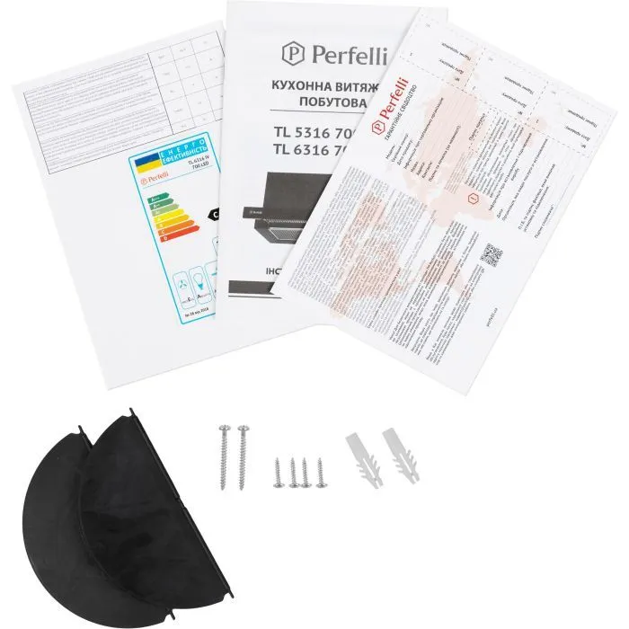Витяжка кухонна Perfelli TL 6316 IV 700 LED зображення 11