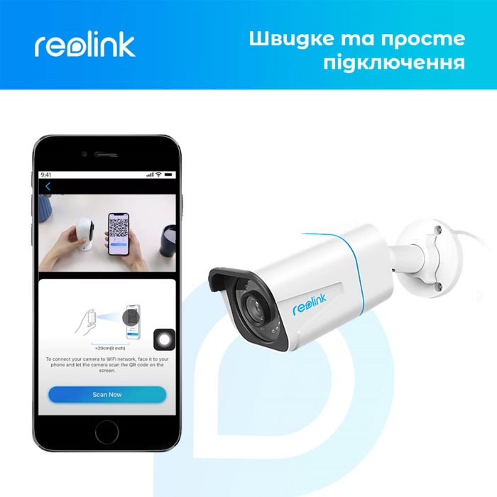 Камера видеонаблюдения Reolink RLC-810A изображение 9