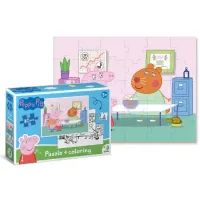 Пазл DoDo на 30 элементов 2 в 1 Peppa Pig (200116) изображение 4