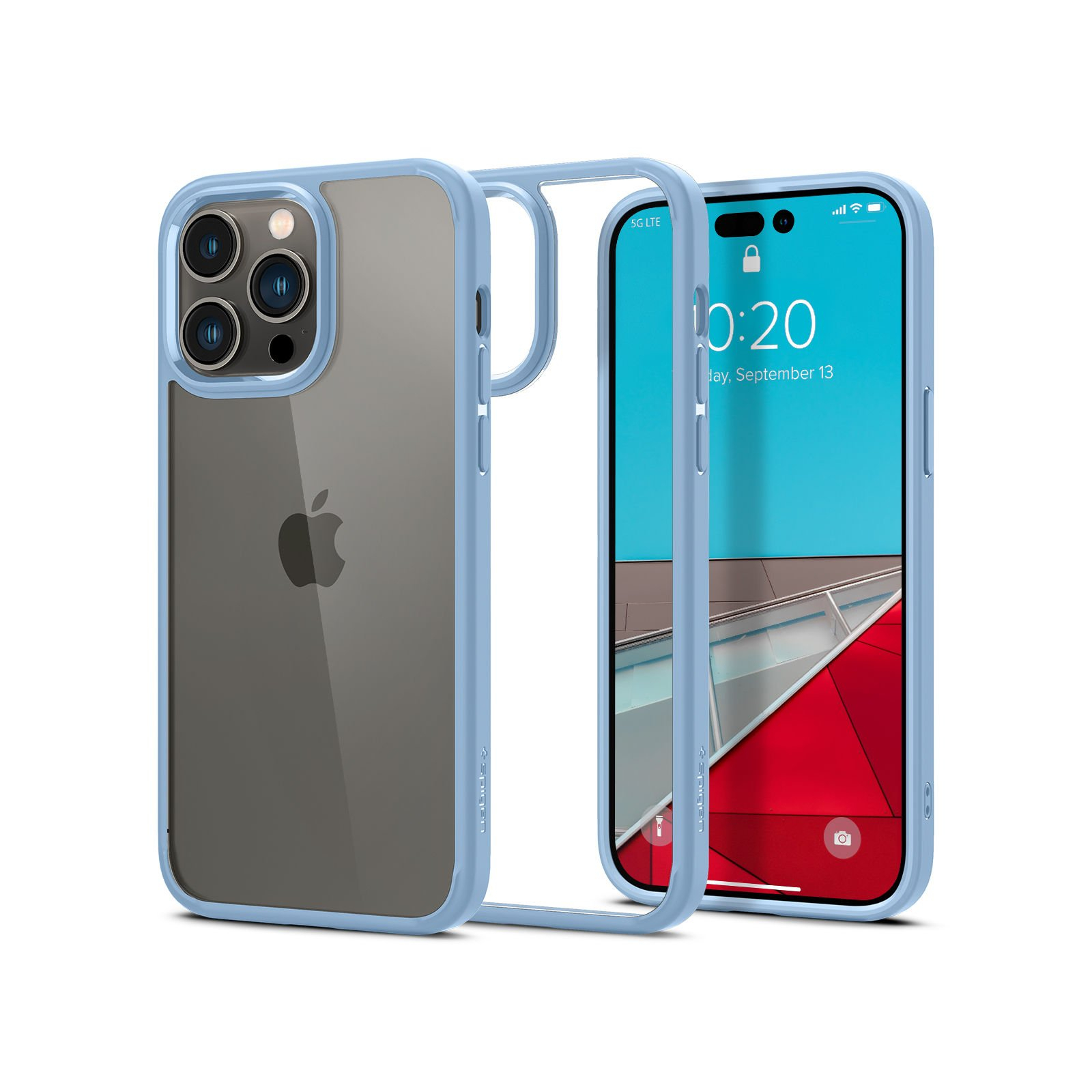 Чохол до мобільного телефона Spigen Apple Iphone 14 Pro Max Ultra Hybrid, Sierra Blue (ACS04820) зображення 4