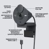 Веб-камера Logitech Brio 300 FHD Graphite (960-001436) изображение 6