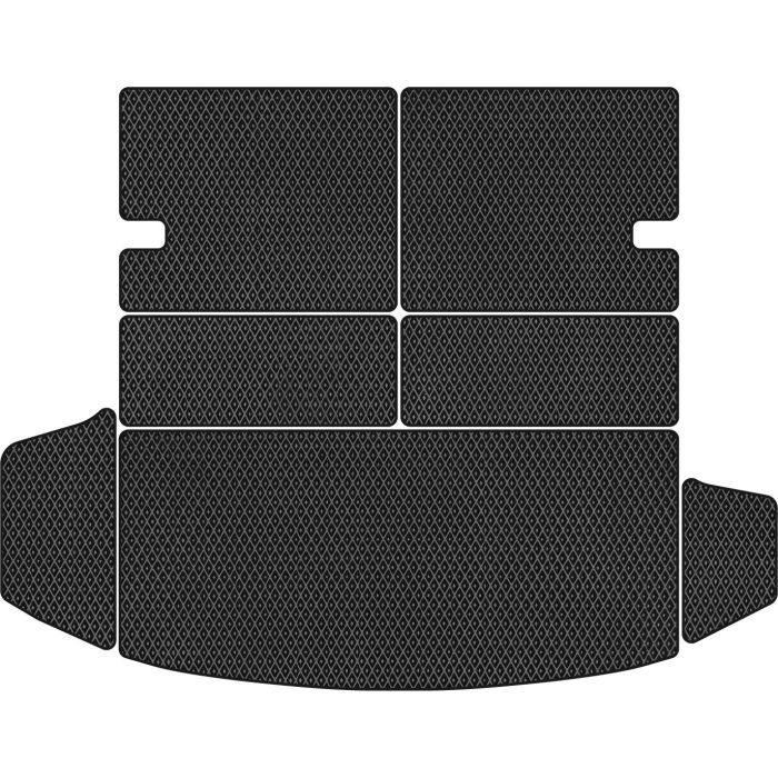 Коврик в багажник EVAtech Skoda Kodiaq Restyling 7 seats 2021+ SUV EU (SK42079BE7RBB)