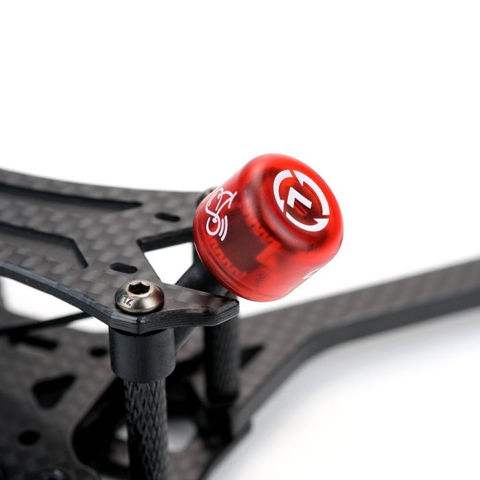 Антенна для дрона RushFPV Cherry II MMCX-JW90 RHCP Transparent Red (DC11R) изображение 2