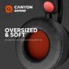 Наушники Canyon Interceptor GH-8A Black-Orange (CND-SGHS8A) изображение 6