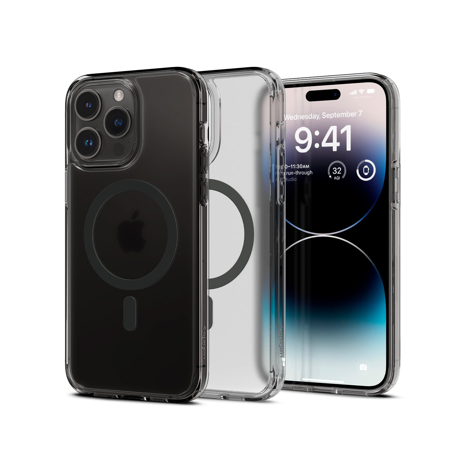 Чехол для мобильного телефона Spigen iPhone 14 Pro Ultra Hybrid MagFit Frost Black (ACS05586) изображение 2