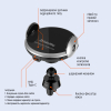 Универсальный автодержатель ColorWay AutoSense Wireless Charger 2 15W Black (CW-CHAW036Q-BK) изображение 8
