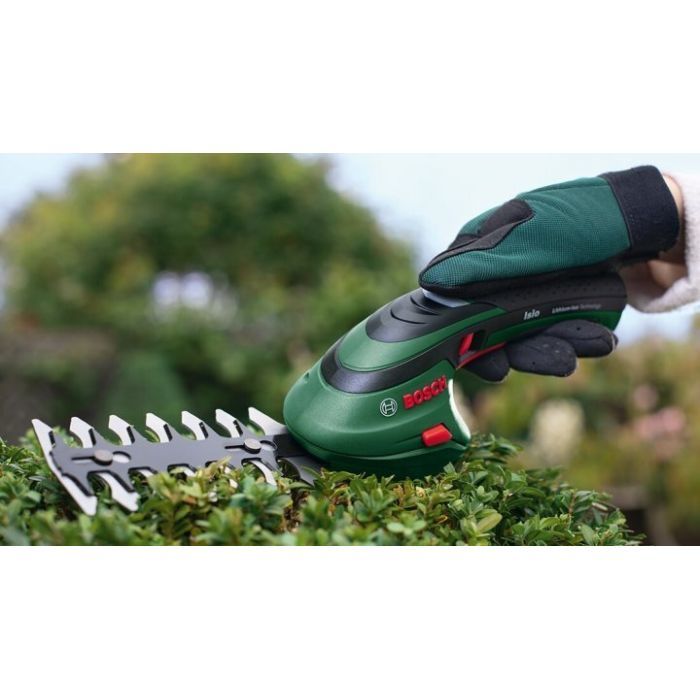 Кусторез Bosch ISIO, акумуляторний 3.6 V Li 1.5 Ач, ніж 12 см (0.600.833.108) изображение 6