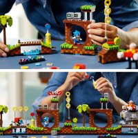 Конструктор LEGO Ideas Ёжик Соник— Зона с зеленым холмом 1125 деталей (21331) изображение 6