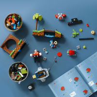 Конструктор LEGO Ideas Ёжик Соник— Зона с зеленым холмом 1125 деталей (21331) изображение 8