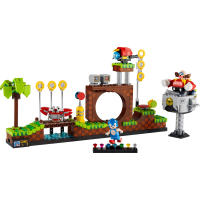 Конструктор LEGO Ideas Ёжик Соник— Зона с зеленым холмом 1125 деталей (21331) изображение 9