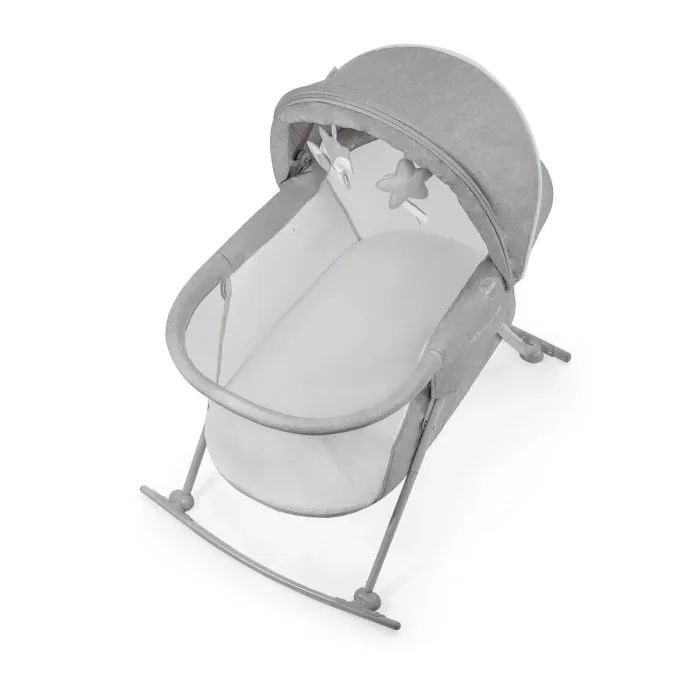 Кроватка Kinderkraft качели Lovi Grey 3 в 1 (5902533913503) изображение 4
