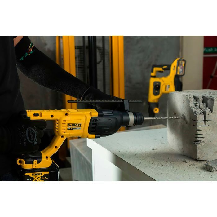 Перфоратор DeWALT безщітковий, SDS-Plus, 18 В, 2.1 Дж, 3 реж. (без АКБ та ЗП) (DCH133N) зображення 6