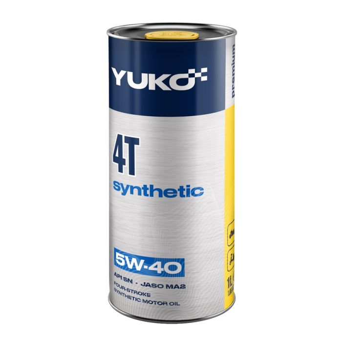 Моторное масло Yuko SYNTHETIC 4T 5W-40 1л (4823110401774)