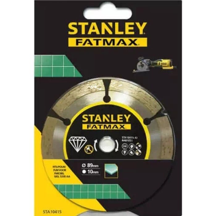 Диск пильный Stanley алмазный плитка, 89х10 мм для FME380 (STA10415)
