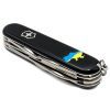 Нож Victorinox Climber Ukraine Black "Карта України Жовто-Блакитна" (1.3703.3_T1166u) изображение 6