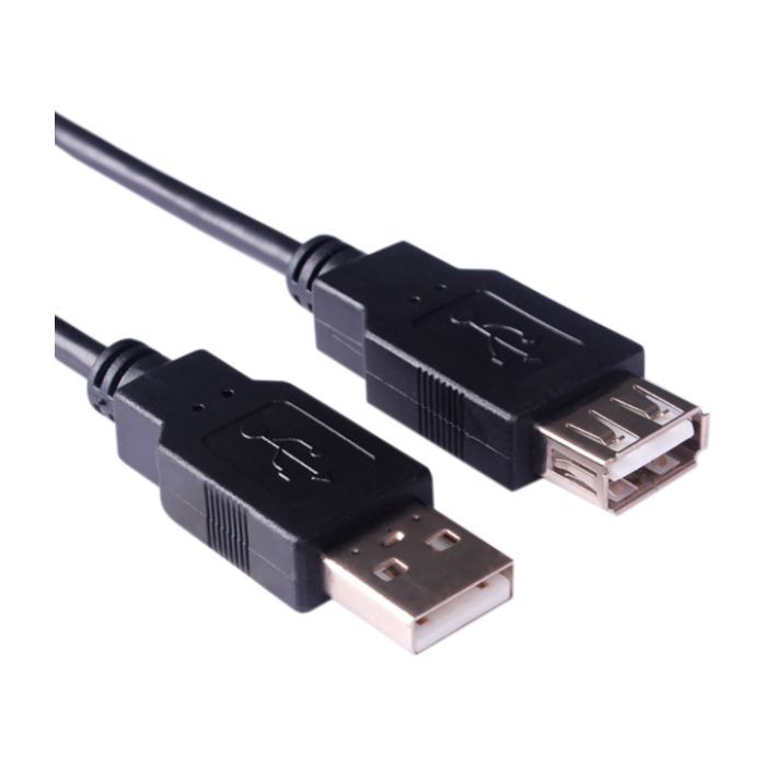 Дата кабель USB 2.0 AM/AF 2.0m Manhattan Kingda (KDUSB2004-2M)