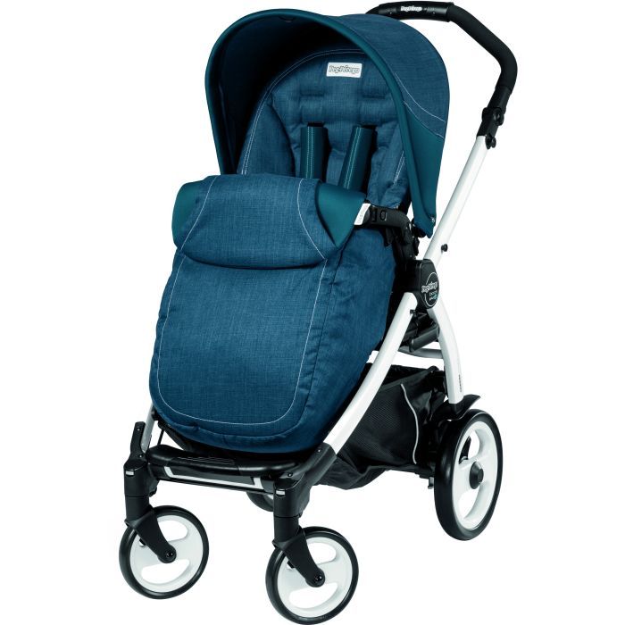 Коляска Peg-Perego Book Plus 51, блакитна з чорним (PACK05-00000000004)