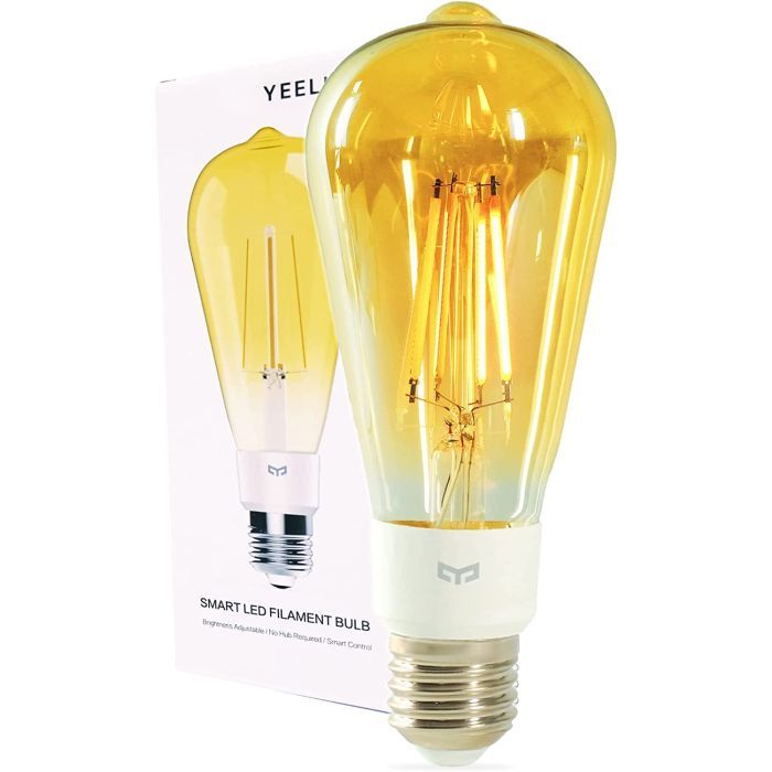 Умная лампочка Yeelight Smart LED Filament Bulb ST64 E27 500lm (YLDP23YLEU) изображение 2