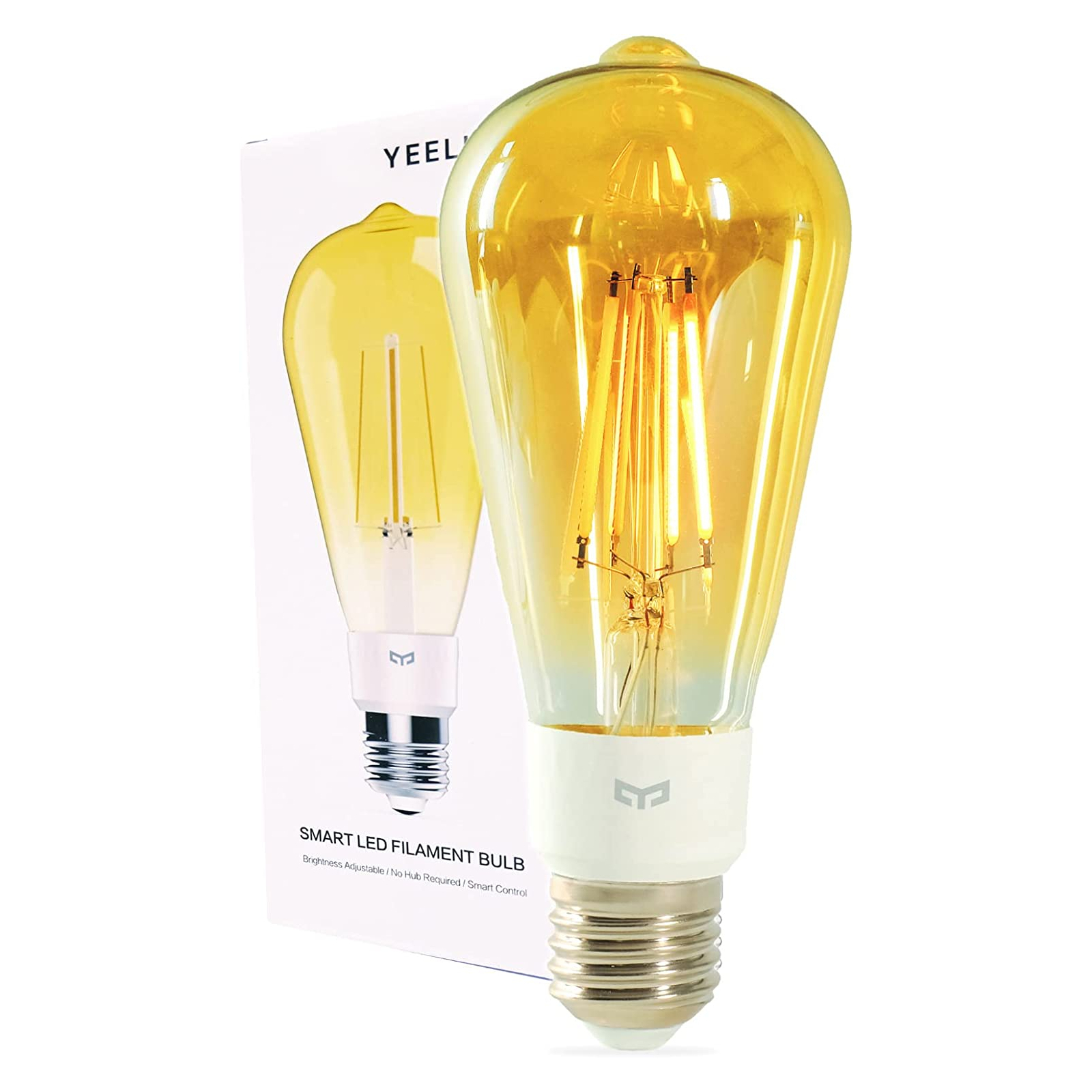 Умная лампочка Yeelight Smart LED Filament Bulb ST64 E27 500lm (YLDP23YLEU) изображение 2