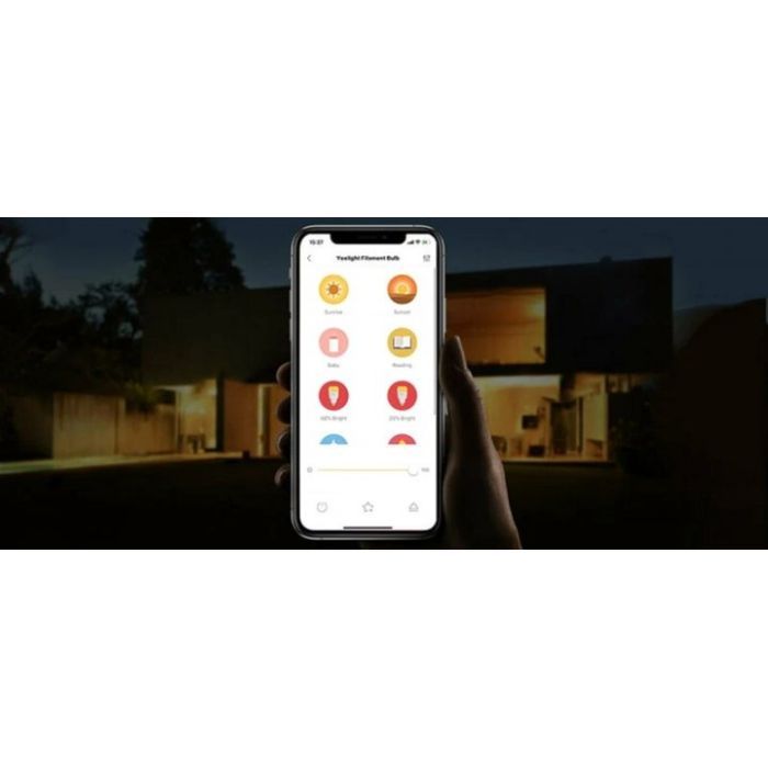 Умная лампочка Yeelight Smart LED Filament Bulb ST64 E27 500lm (YLDP23YLEU) изображение 6