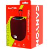 Акустическая система Canyon BSP-8 Bluetooth V5.2 Red (CNE-CBTSP8R) изображение 5