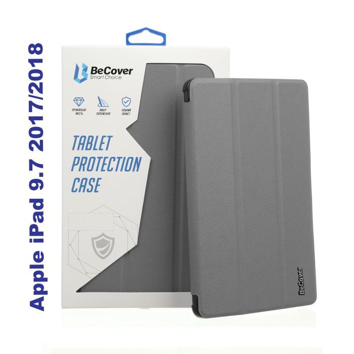 Чохол до планшета BeCover Tri Fold Soft TPU Silicone Apple iPad 9.7 2017/2018 A1822/A1823/A1893/A1954 Purple (706880)
