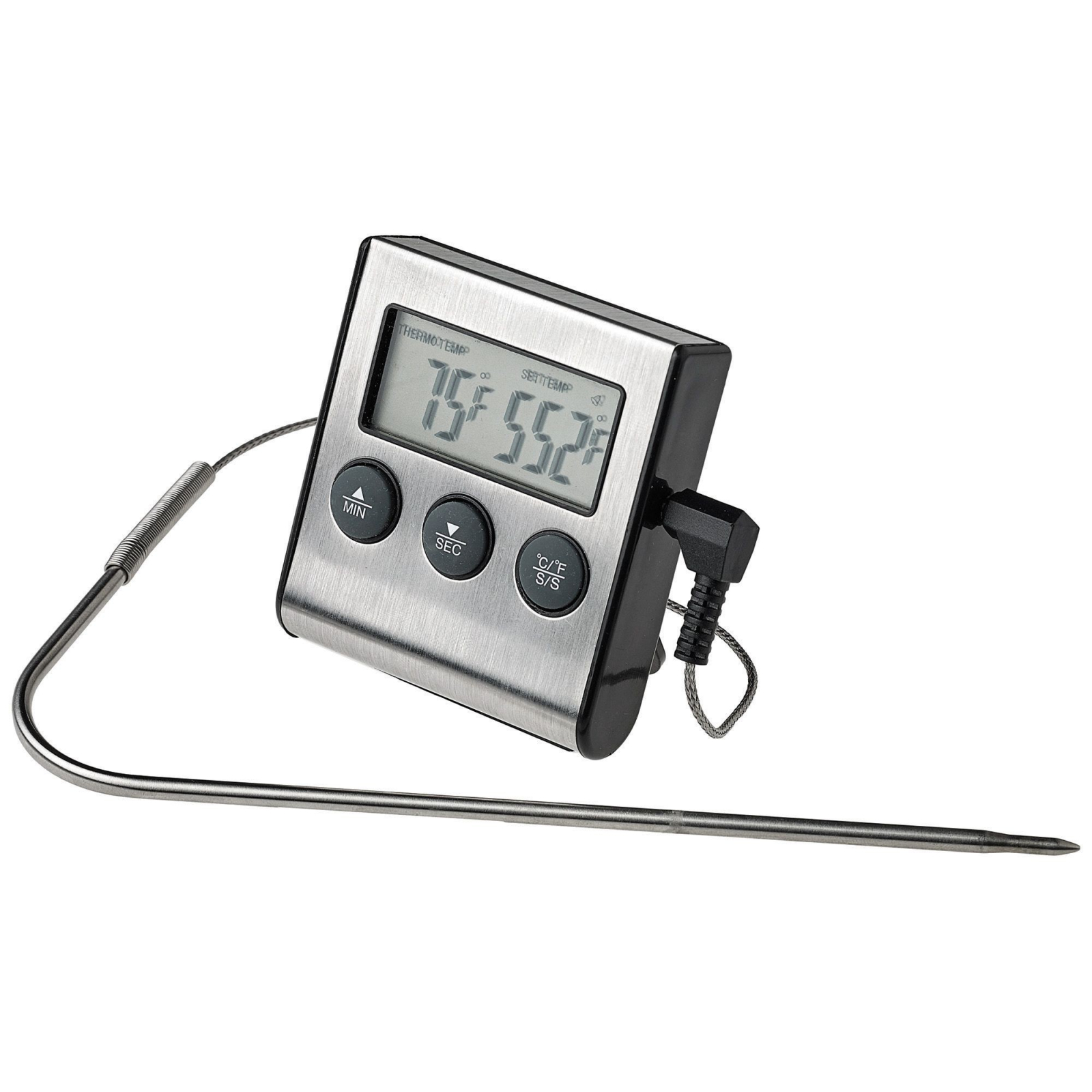 Кухонный термометр Winco TMT-DG6 цифровий з таймером -50C - 300C (02337)