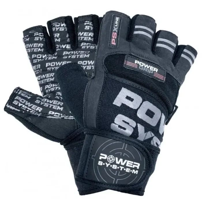 Перчатки для фитнеса Power System Power Grip PS-2800 Black M (PS-2800_M_Black)