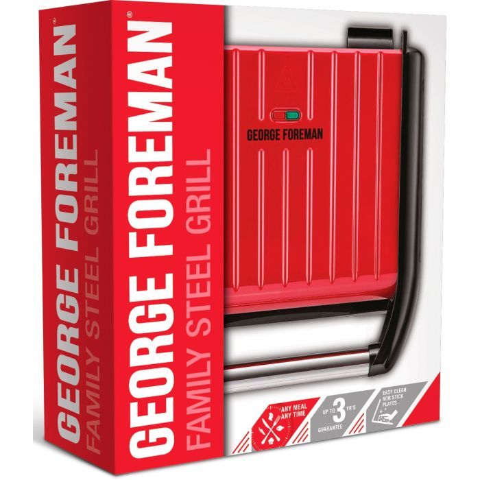 Электрогриль Russell Hobbs George Foreman 25040-56 Family Steel Grill изображение 12