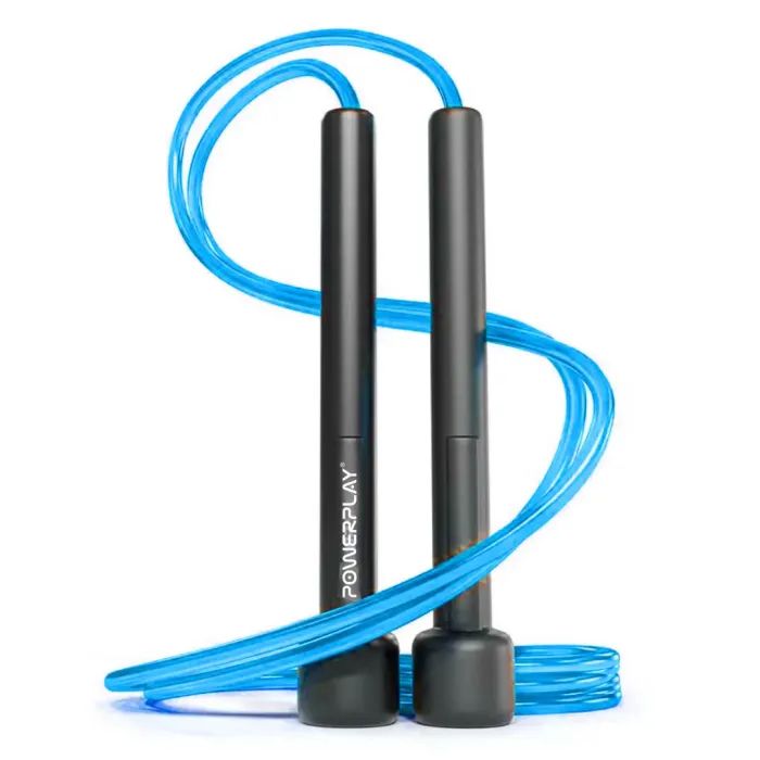 Скакалка PowerPlay 4201 Чорна (PP_4201_Black)
