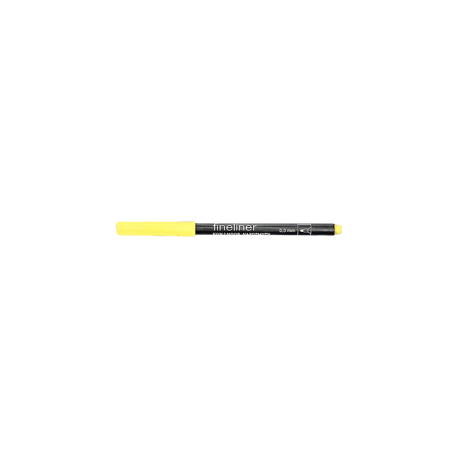 Лайнер Koh-i-Noor 7021, 0.3 мм, жовтий (7770210101)