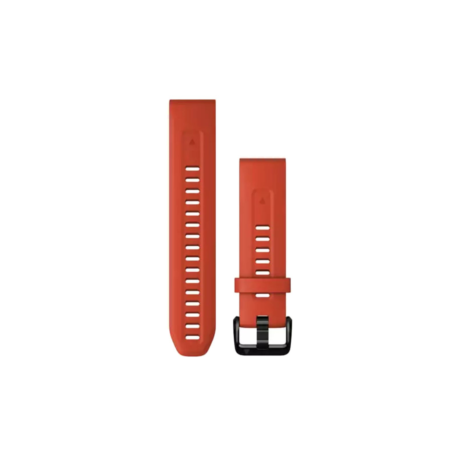 Ремінець до смарт-годинника Garmin fenix 7S, 20mm QuickFit Flame Red Silicone (010-13102-02)