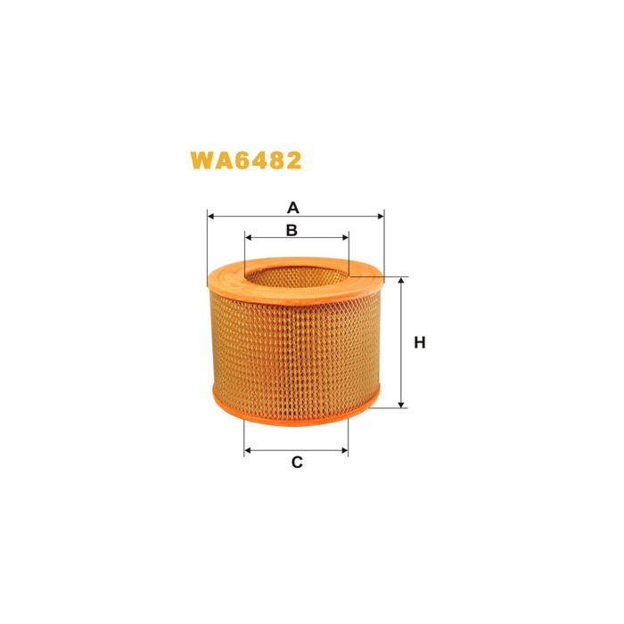 Повітряний фільтр для автомобіля Wixfiltron WA6482