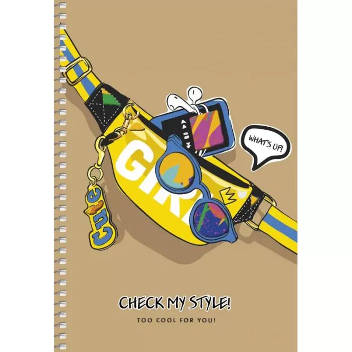 Тетрадь Школярик А5 Student клетка 96 листов (A5-SC-096-6115K) изображение 5