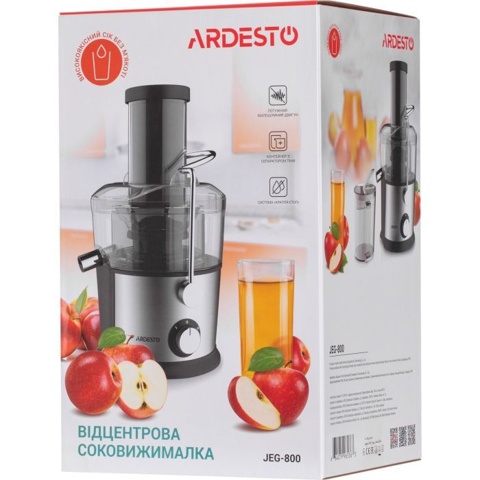 Соковижималка Ardesto JEG-800 зображення 12