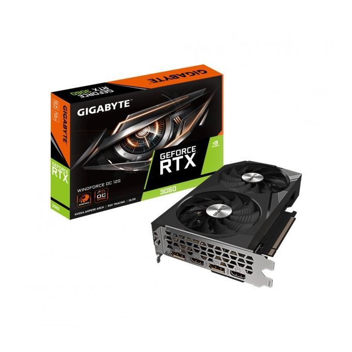Відеокарта GIGABYTE GeForce RTX3060 12Gb WINDFORCE OC (GV-N3060WF2OC-12GD 2.0) зображення 7