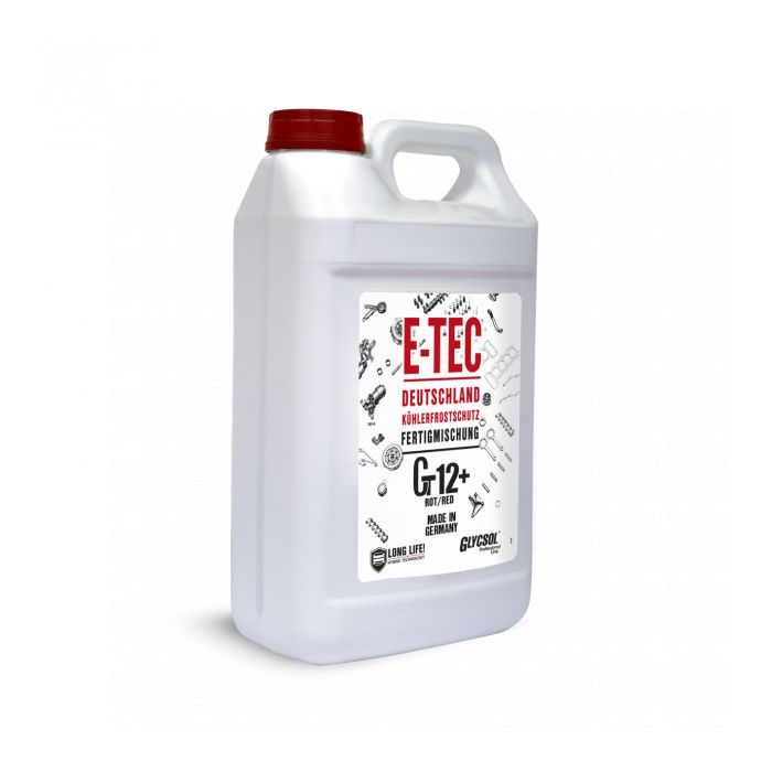 Антифриз E-TEC Конц.  Gt12+ Glycsol червоний 4 л (9585)
