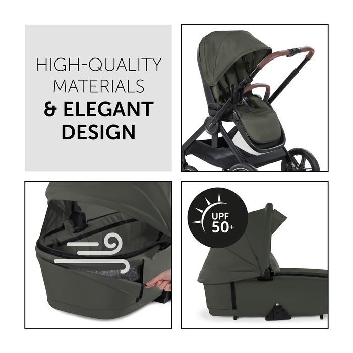 Коляска Hauck 2 в 1 Walk N Care Air (Black) (16547-8) зображення 11