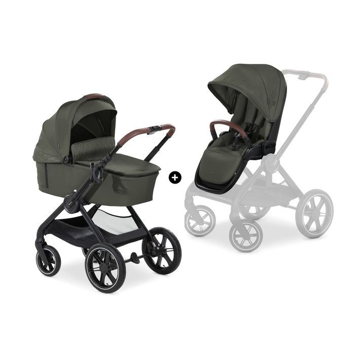 Коляска Hauck 2 в 1 Walk N Care Air (Black) (16547-8)