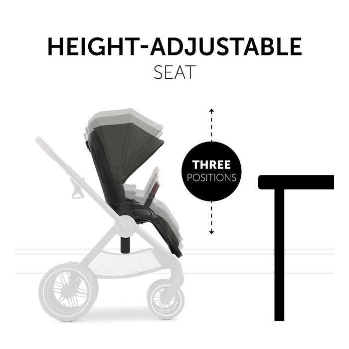 Коляска Hauck 2 в 1 Walk N Care Air (Black) (16547-8) зображення 5