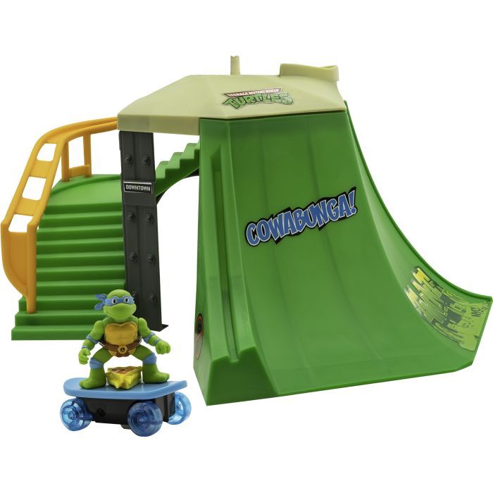 Игровой набор Funrise TMNT Черепашки-ниндзя классические мини Скейт-парк (71053) изображение 7