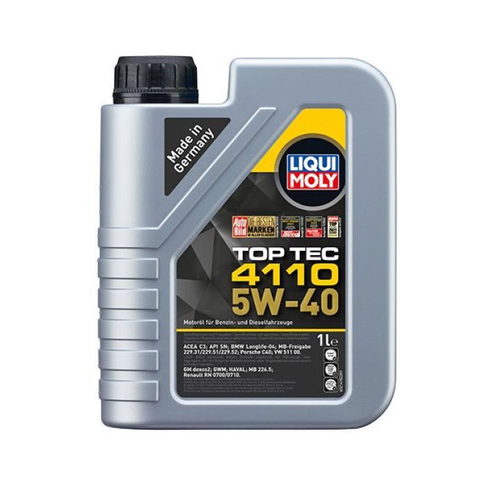 Моторное масло Liqui Moly Top Tec 4110 SAE 5W-40 5л. (21479a)